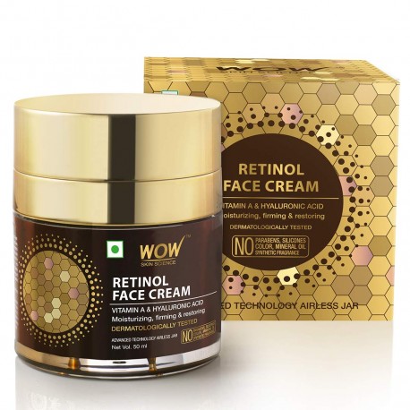 WOW Anti Aging No Parabens & Mineral Oil Night Cream, 50ml