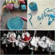 Timesetl Crochet Thread for Knitting and Craft Making - Set of 10 Ball (Multicolor)