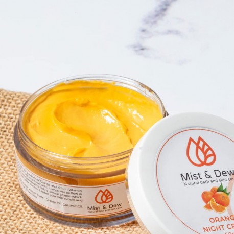 Mist and Dew's Orange Night Cream - 100gm