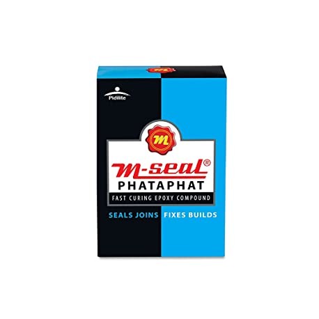 Pidilite M-Seal Phataphat Fast Curing Epoxy Compound Putty Sealant Adhesive - 100gm (Pack Of 5)