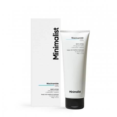 Minimalist Niacinamide 5% Body Lotion - 180gm(Pack OF 2)