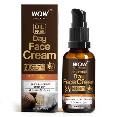 Wow Skin Science Day Face Cream - SPF 20 - with Rosehip Oil & Shea Butter 50ml
