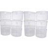 Pmw Round Kangan Box (Transparent) - Pack of 12