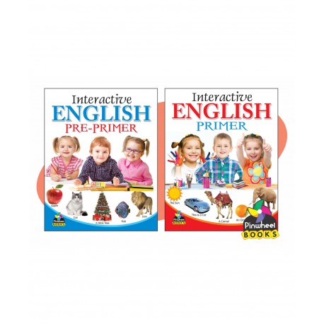 Interactive English Pre Primer & Primer Books (Pack of 2)