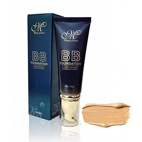 Magic Colour BB Foundation Whitening Medium (Wheatish Skin Tone, Natural) - 50gm
