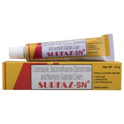 Surfaz-SN Cream - 10gm (Pack Of 5)