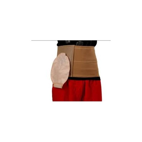 USAG OSTOMY BELT FOR STOMA SUPPORT WITH 8CM HOLE DIAMETER (HERNIA BELT)6.2INCH WIDTH(M) Abdomen Support