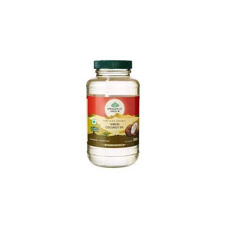 ORGANIC INDIA Cold Pressed Virgin Coconut Oil, 500ml