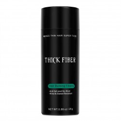THICK FIBER Hair Building Fibers (Black) 25gm