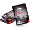 Rajnigandha Silver Coated Saffron Blended Pearls Cardamom Seeds (Mouth Freshner) - Pack Of 50