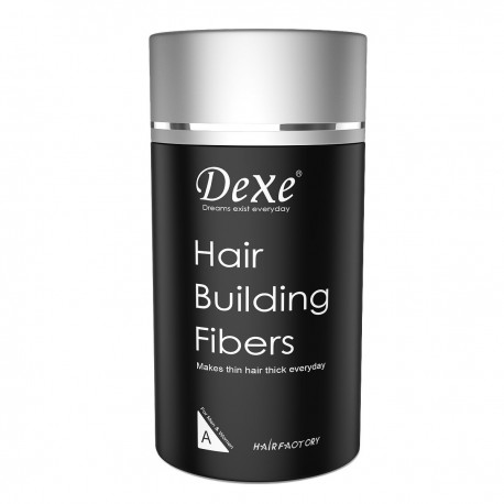 Dexe Classic Necessity Easy to Use Lose Hair Building Fibres - 22gm (Black)