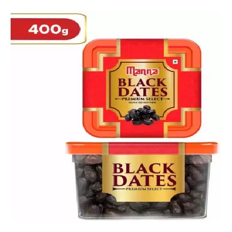 Manna Black Dates - 400gm