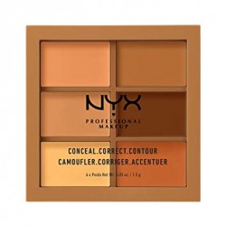 NYX Professional Makeup Conceal, Correct, Contour Palette - 3CP03 Deep/Profond