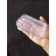 Plastic Clear Boxes with Lock Lid - 100ml (Pack of 12)