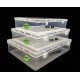 Plastic Boxes for Storage Jewellery/Dry Fruits (Set of 3)