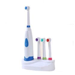 Eco Shopee Electric Tooth Brushes with 4 Brush Heads and Storage Stand (811-6)