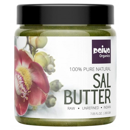 Paiya organics 100% Pure Natural Sal Butter (Raw, Unrefined) - 200gm