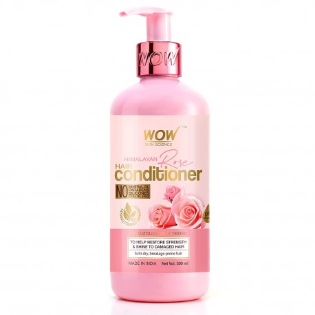 Wow Skin Science Himalayan Rose Conditioner With Rose Hydrosol 300ml