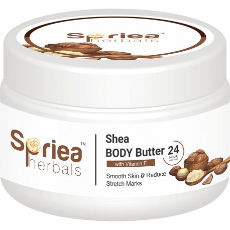 Spriea Herbals Pure Original Natural Shea Body Butter - 200gm