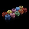 Embroidery Material Cotton Thread Yarn for Knitting and Craft Making 10 Ball (Multicolor)