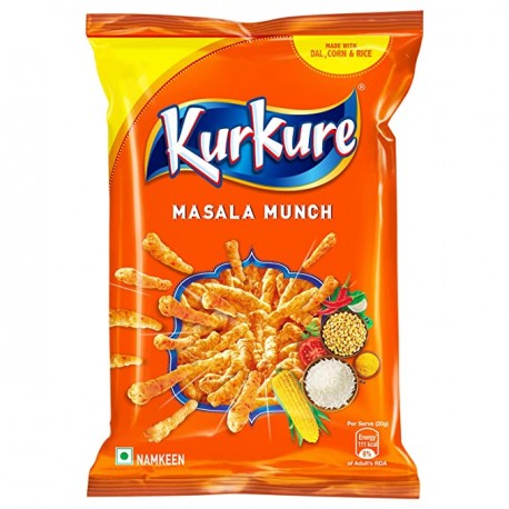Kurkure Namkeen, Masala Munch - 75gm (Pack of 10)