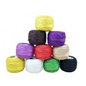 Crochet Cotton Embroidery Thread Balls - 10 Pieces (Size 8)