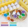 Biblubox Transport Egg Matching Game (Multicolor)
