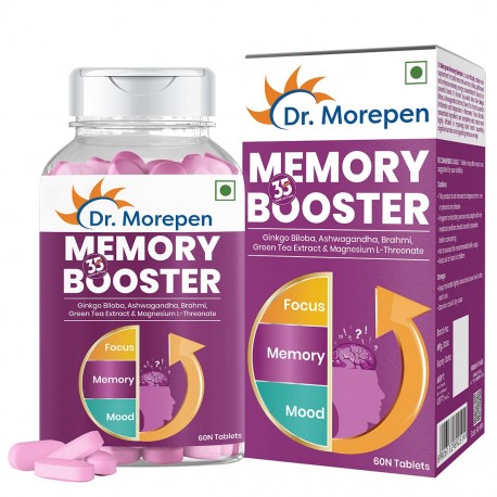 Dr. Morepen Memory Booster Tablet - 60 Tab