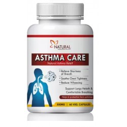 Natural Asthma Care Capsules (Pack of 3)