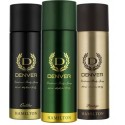 Denver Hamilton, Prestige and Caliber Combo Deodorant Spray - 600ml (Pack of 3)