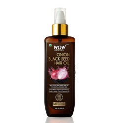 Wow Skin Science Onion Hair Oil With Black Seed Oil Extracts - 200ml