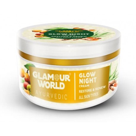 Glamour World Ayurvedic Glow Night Cream