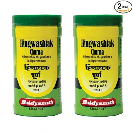 Baidyanath Hingwashtak Churna - 60gm (Pack of 2)