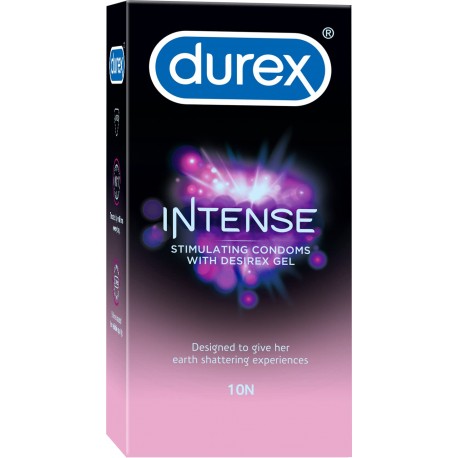 Durex Intense Stimulating Condoms - Pack of 3