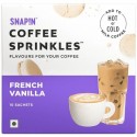Snapin Coffee Sprinkles - French Vanilla - 80gm (10 Sachets)