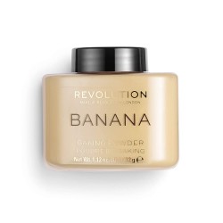 Makeup Revolution Luxury Banana Powder (Yellow) - 32gm