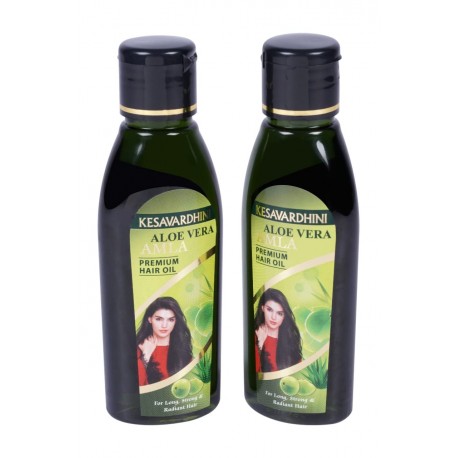 Kesavardhini Aloe Vera Amla Hair Oil - 100ml (Pack of 2)