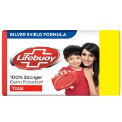 Lifebuoy Total Soap Silver Shield Formula - 125gm (Pack of 5)