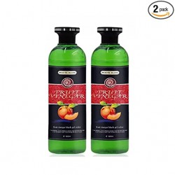 Beaute Blanc Fruit Vinegar Black Hair Dye - 500ml (Pack of 2)