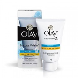 Olay Natural White 7 in 1 Instant Glowing Fairness Cream - 40gm