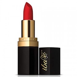 Iba Pure Lips Long Stay Matte Lipstick, M06 Bold Red - 4gm