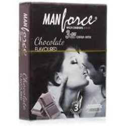 Manforce 1 Set chocolate 3 Pcs Condom