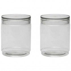 Saaj Crysta Storage Container - 850 ml (Pack of 2)