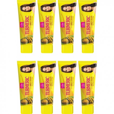Vi-John Women Turmeric Skin Shield Cream - 50gm (Pack of 8)