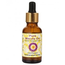 Deve Herbes Pure Marula Oil (Sclerocarya Birrea) Cold Pressed - 30ml