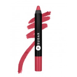 Sugar Cosmetics Matte As Hell Crayon Lipstick - 05 Rose Dawson (Rose Pink)