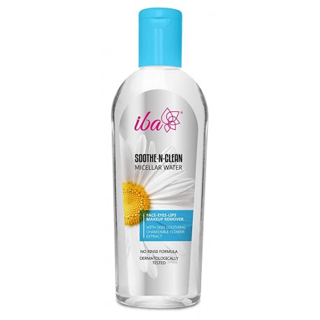 Roll over image to zoom in Iba Halal Care Soothe-N-Clean ( Micellar Water ) - 120ml