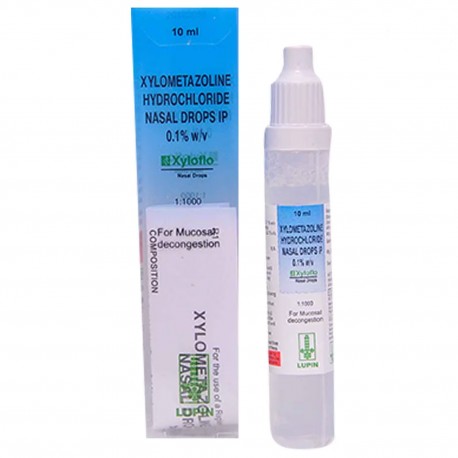 Xyloflo Nasal Drops - 10ml (Pack of 2)