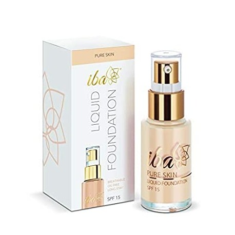 Iba Pure Skin Liquid Foundation, Snow White - 30ml