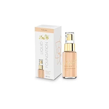 Iba Pure Skin Liquid Foundation, Natural Beige - 30ml